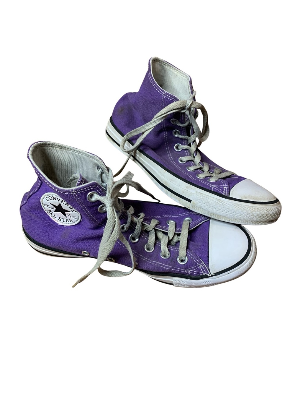Converse Chuck Taylor All Star High Top Purple Canvas Unisex Mens 7 Womens 9